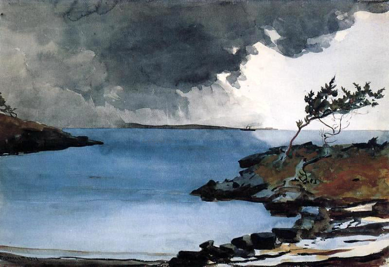 Winslow Homer The Coming Storm - Canvas Print