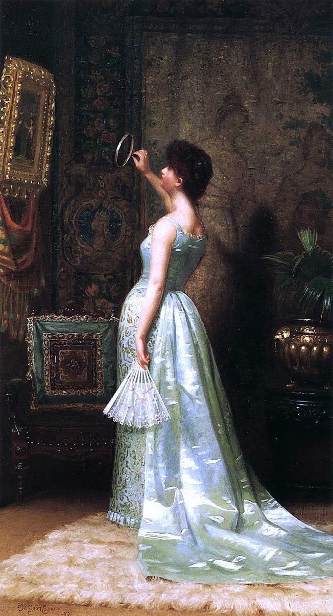 De Scott Evans The Connoisseur - Canvas Print