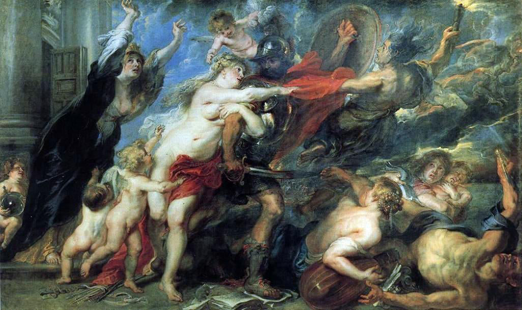 Peter Paul Rubens The Consequences of War - Canvas Print
