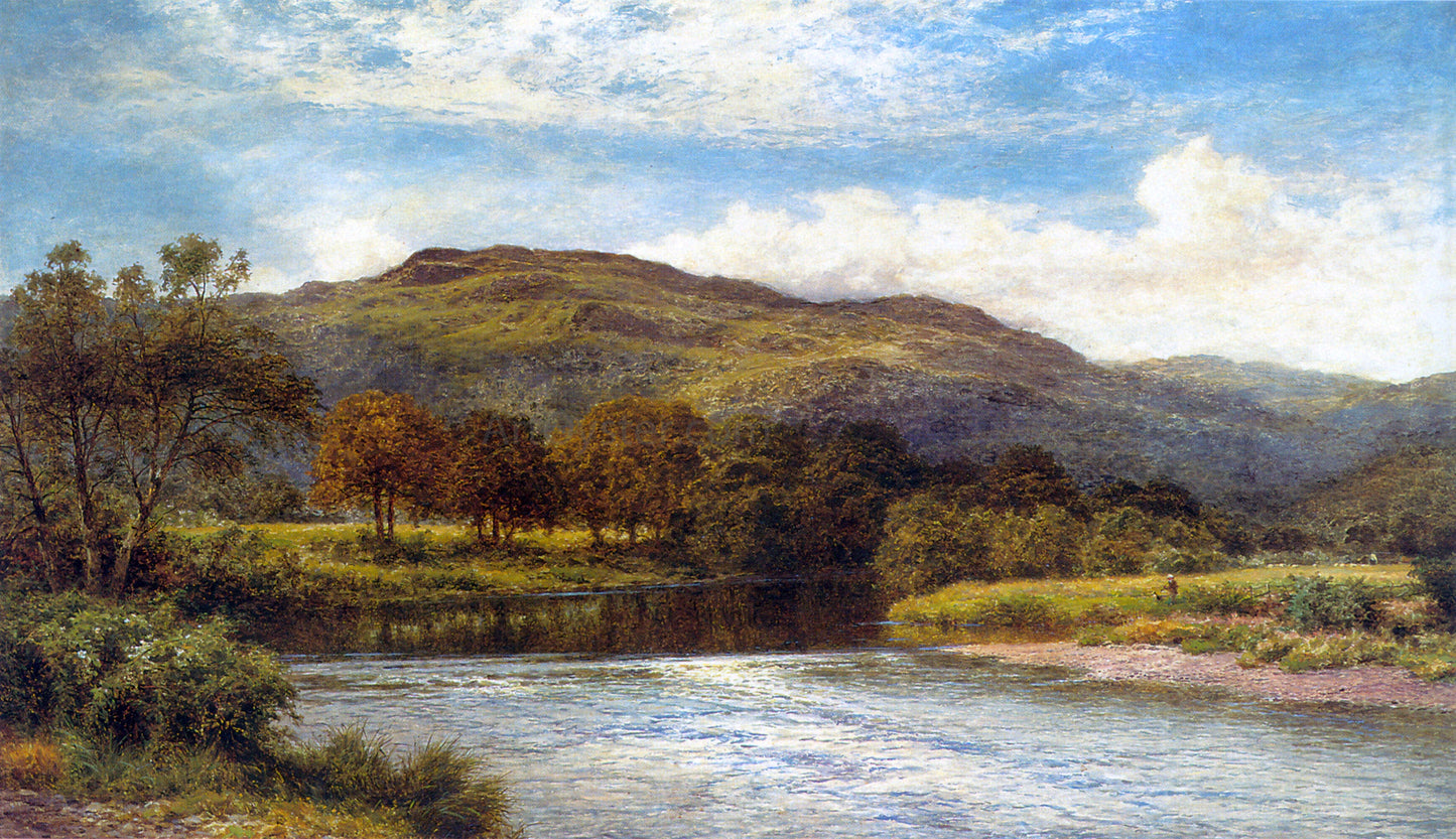 Benjamin Williams Leader The Conway Near Bettws y Coed - Canvas Print