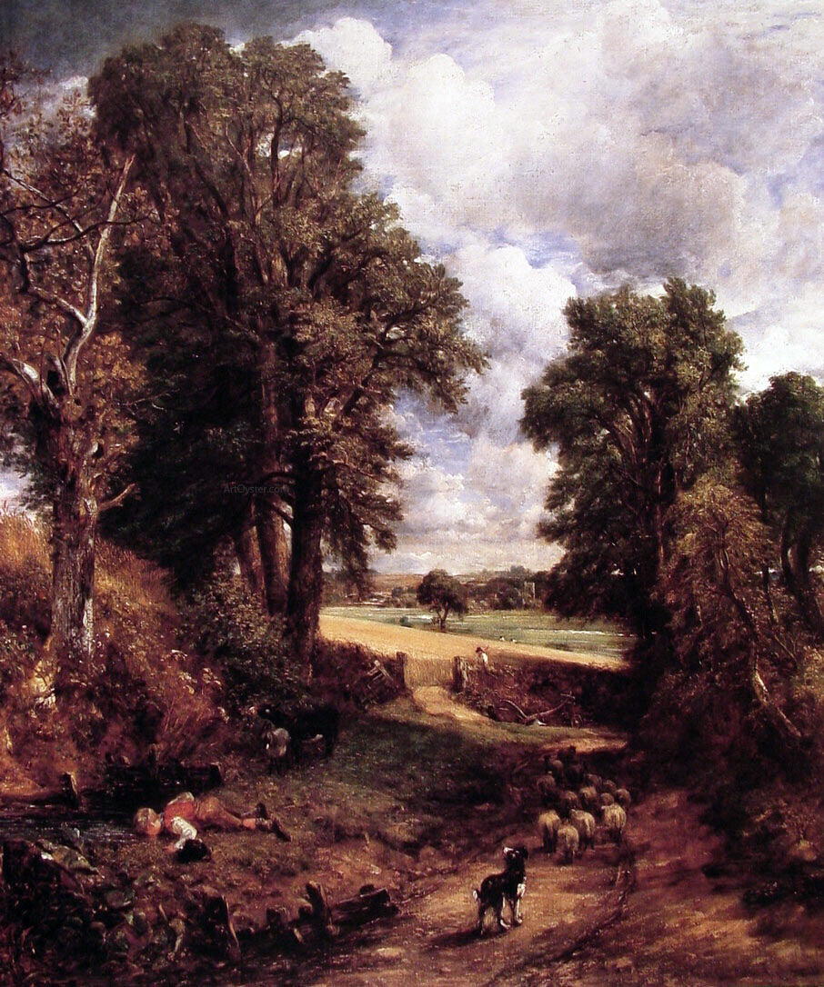 John Constable The Cornfield - Canvas Print