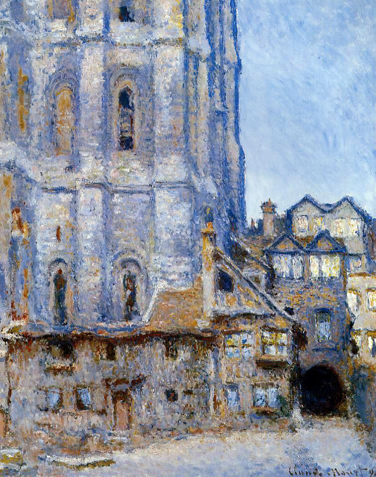 Claude Oscar Monet The Cour d'Albane - Canvas Print