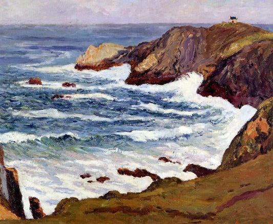 Maxime Maufra The Cove at Cape Suzon - Canvas Print