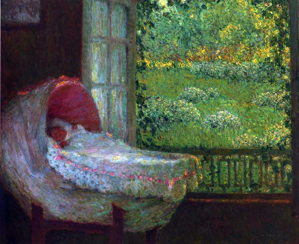 Henri Le Sidaner The Cradle - Canvas Print