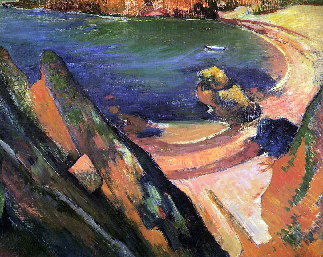 Paul Gauguin The Creek, Le Pouldu - Canvas Print