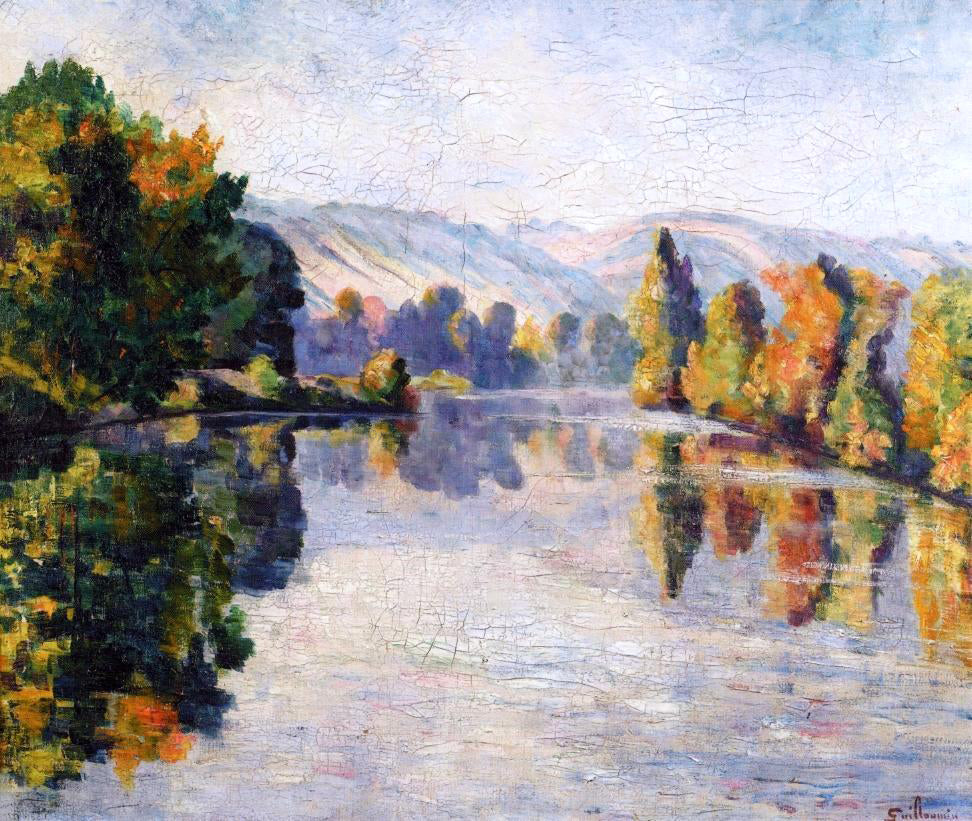 Armand Guillaumin The Creuse in Autumn - Canvas Print