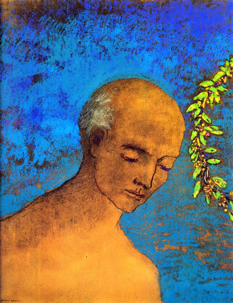 Odilon Redon The Crown - Canvas Print