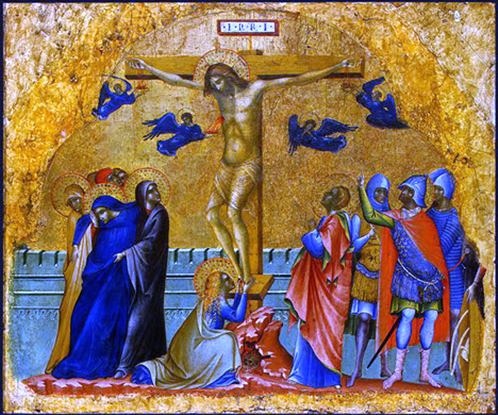 Paolo Veneziano The Crucifixion - Canvas Print