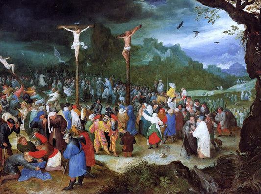 The Elder Jan Bruegel The Crucifixion - Canvas Print