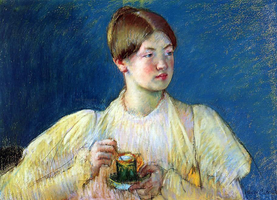 Mary Cassatt The Cup of Tea - Canvas Print