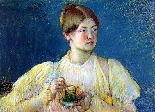 Mary Cassatt The Cup of Tea - Canvas Print