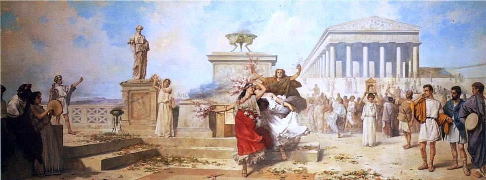 Andreas Marchisio The Dance Continues - Canvas Print