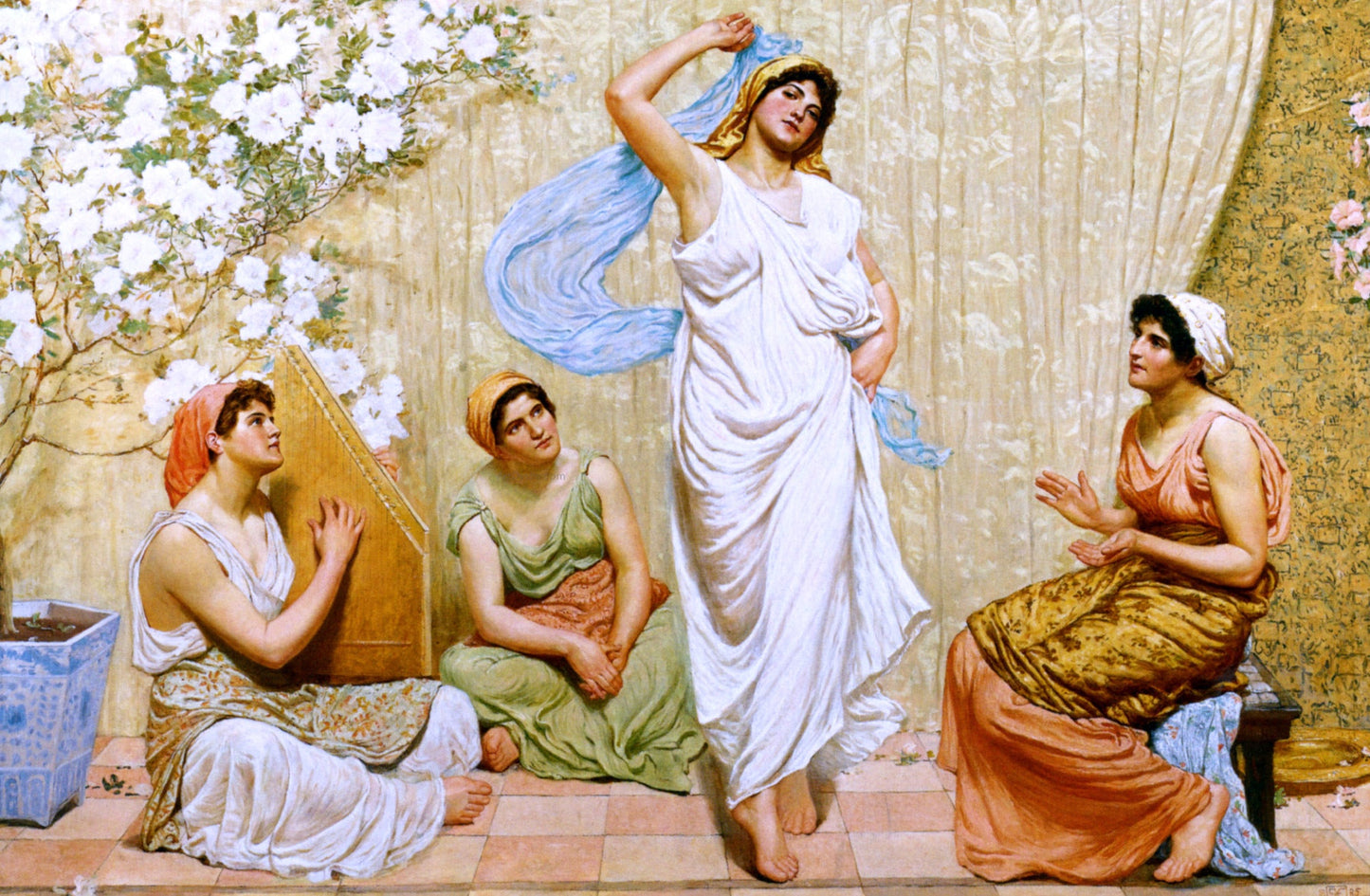 Robert Fowler The Dance of Salome - Canvas Print