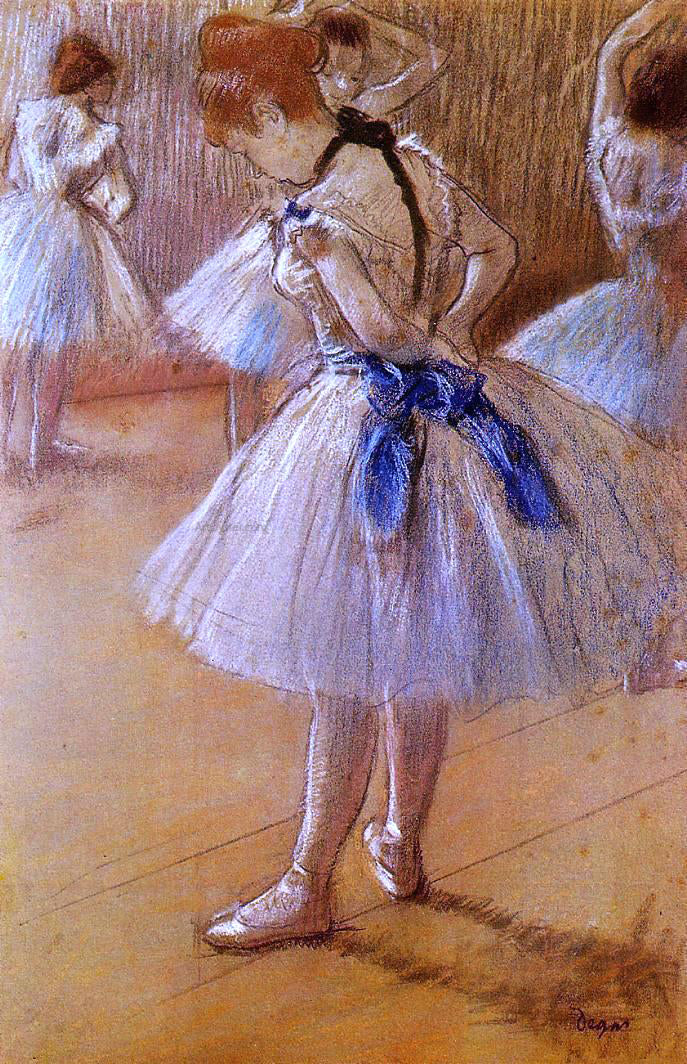 Edgar Degas The Dance Studio - Canvas Print