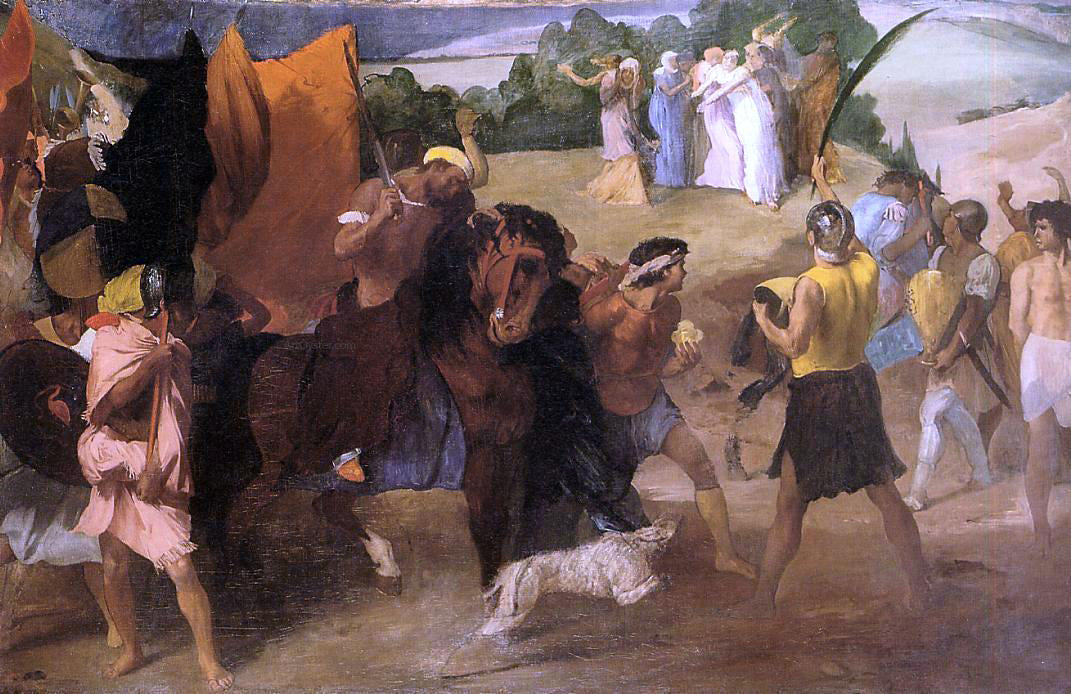 Edgar Degas The Daughter of Jephtha - Canvas Print