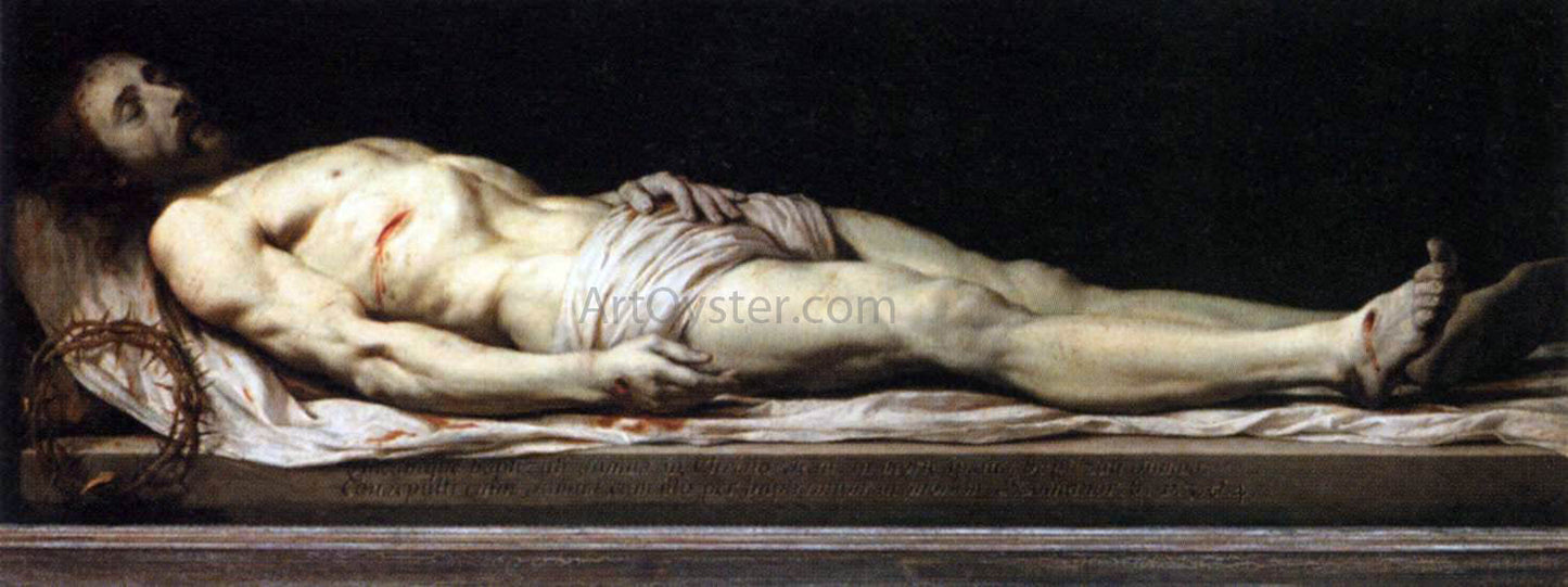 Philippe De Champaigne The Dead Christ - Canvas Print