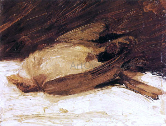 Franz Marc The Dead Sparrow - Canvas Print