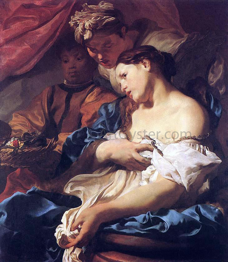 Johann Liss The Death of Cleopatra - Canvas Print