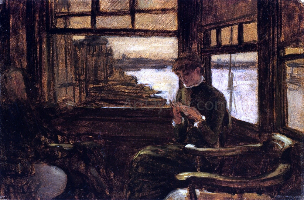 James Tissot The Departure: Study for the Prodigal Son - Canvas Print