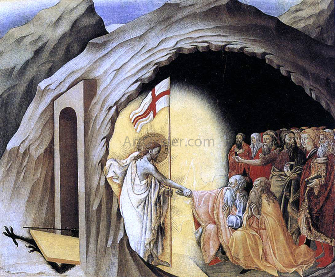Master the Osservanza The Descent into Limbo - Canvas Print