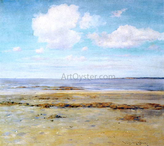 William Merritt Chase The Deserted Beach - Canvas Print