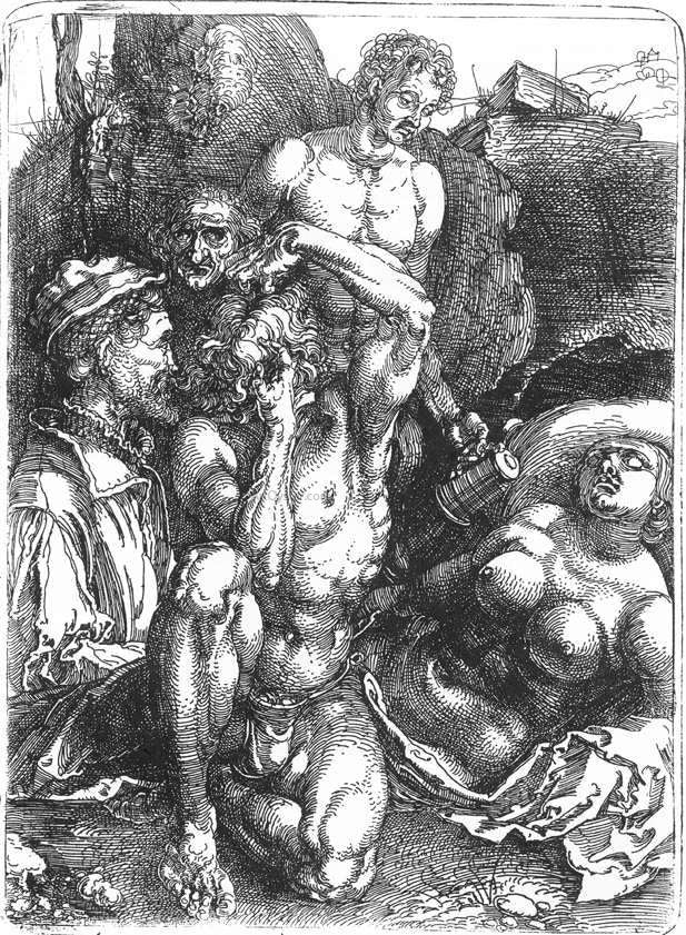 Albrecht Durer The Desperate Man - Canvas Print