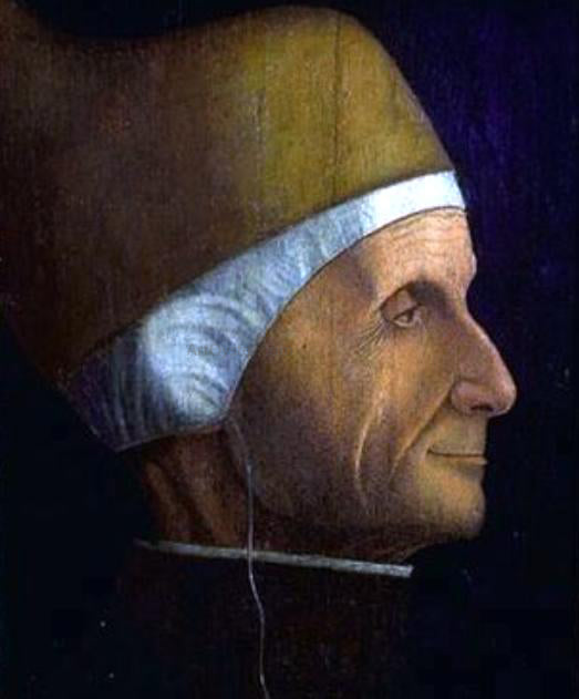 Gentile Bellini The Doge Leonardo Loredano - Canvas Print