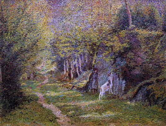 Adrien Heymans The Dom Forest - Canvas Print