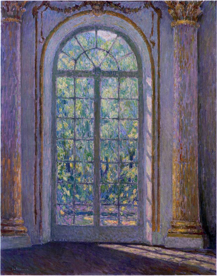 Henri Le Sidaner The Door of Spring - Canvas Print