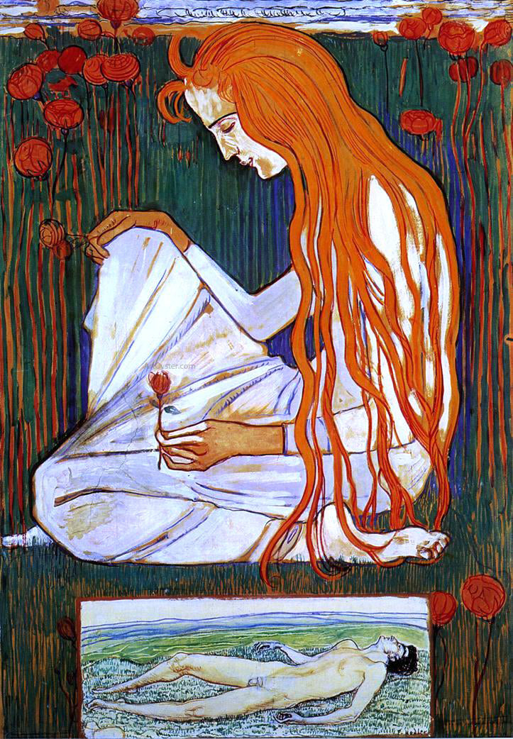 Ferdinand Hodler A Dream - Canvas Print