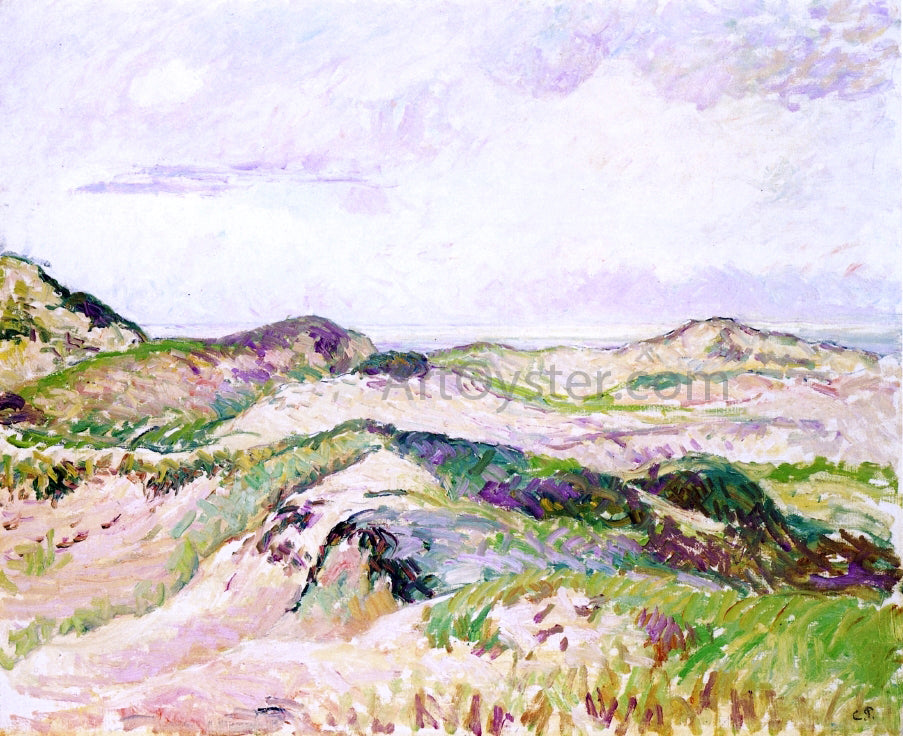 Camille Pissarro The Dunes at Knokke - Canvas Print