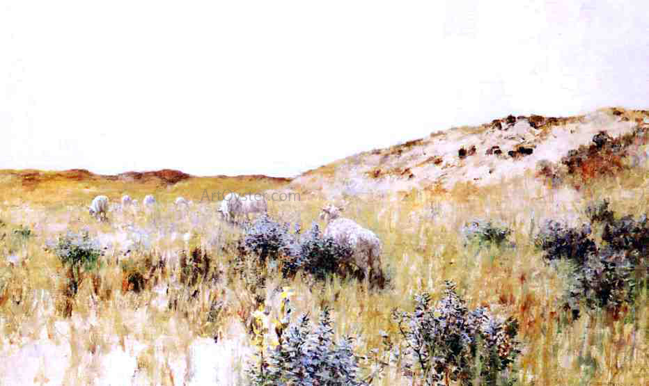 George Hitchcock The Dunes, Holland - Canvas Print