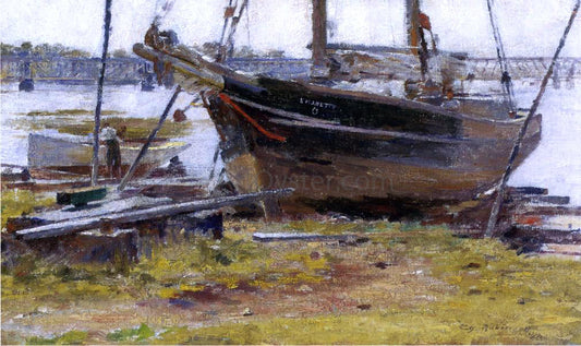 Theodore Robinson The E. M. J. Betty - Canvas Print