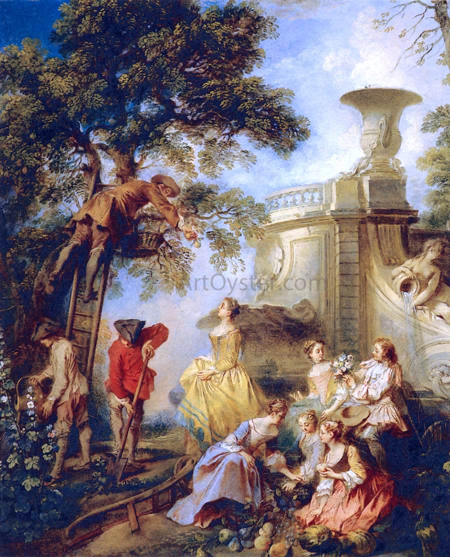 Nicolas Lancret The Earth - Canvas Print