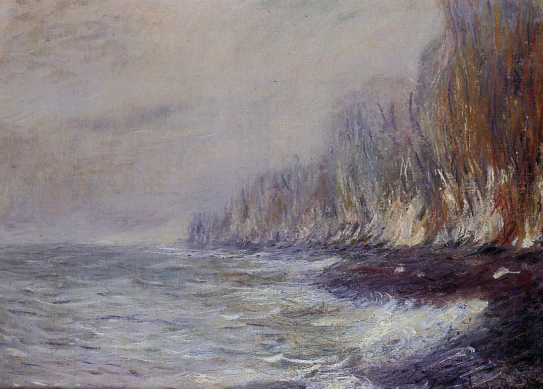 Claude Oscar Monet The Effect of Fog near Dieppe - Canvas Print