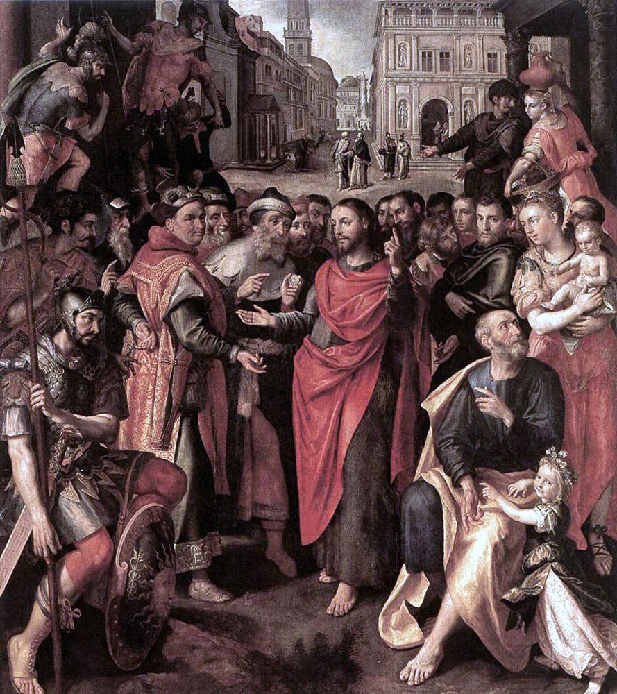 Maarten De Vos The Emperor's Toll - Canvas Print