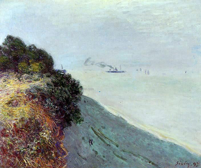Alfred Sisley The English Coast, Penarth - Canvas Print