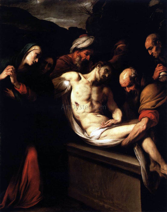 Daniele Crespi The Entombment - Canvas Print
