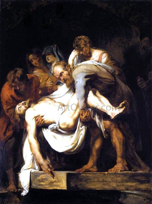 Peter Paul Rubens The Entombment - Canvas Print