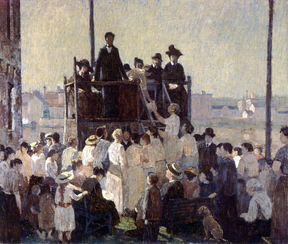Robert Spencer The Evangelist - Canvas Print