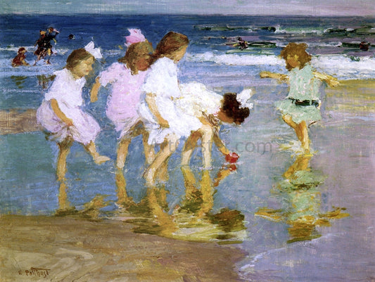 Edward Potthast The Fairies - Canvas Print