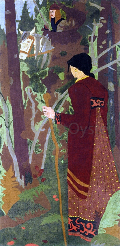 Paul Serusier The Fairy and the Knight - Canvas Print