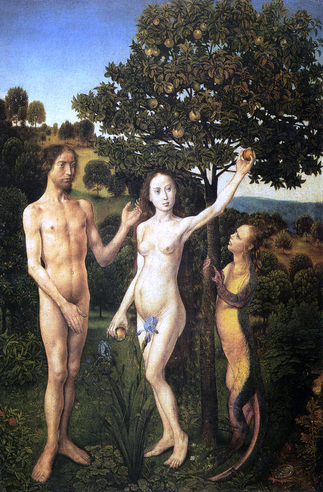 Hugo Van der Goes The Fall of Man - Canvas Print