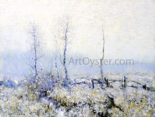 Bruce Crane The Fall Season - Canvas Print