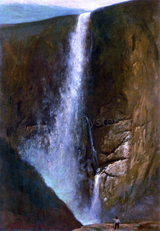 Albert Bierstadt The Falls - Canvas Print