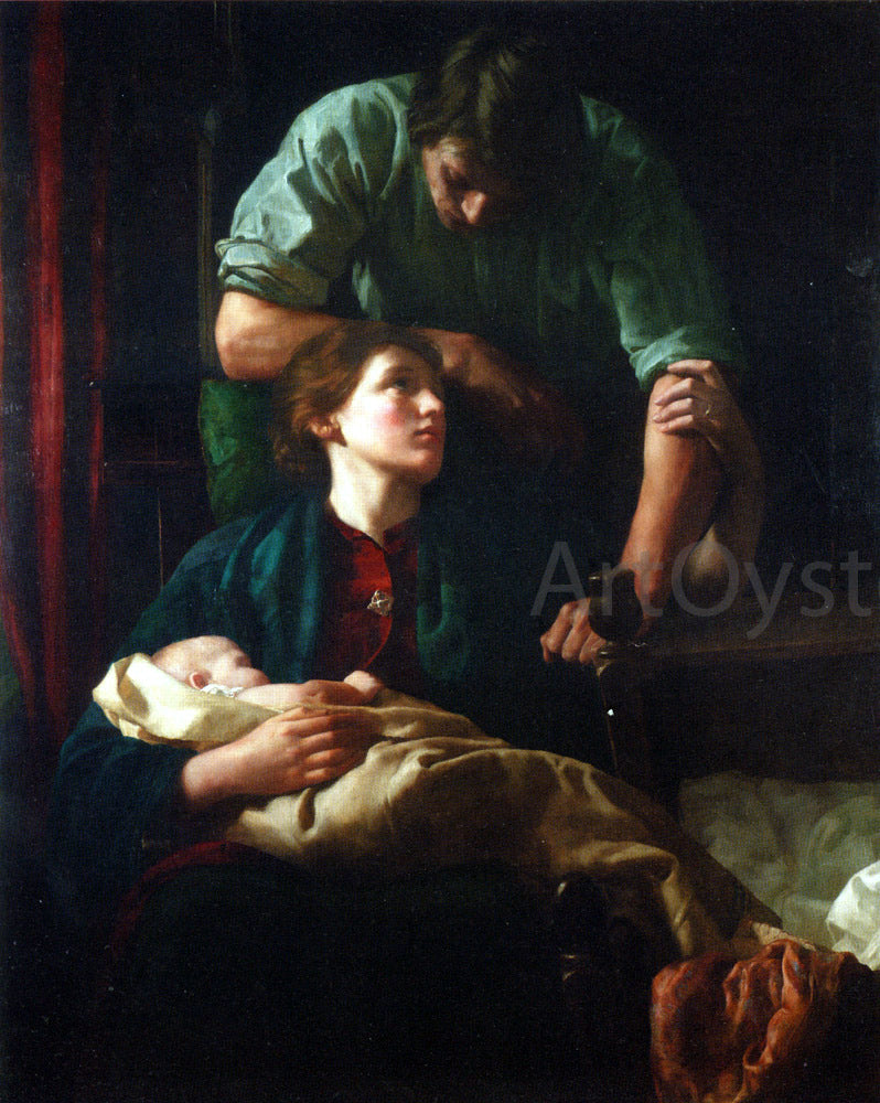 John Dickson Batten The Family - Canvas Print