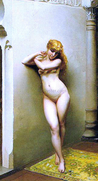 Luis Ricardo Falero The Favorite - Canvas Print