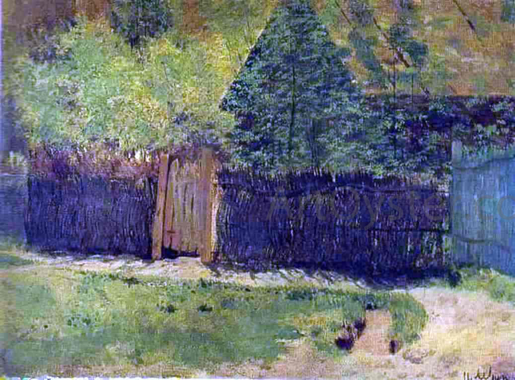Isaac Ilich Levitan The First Green, May, Study - Canvas Print