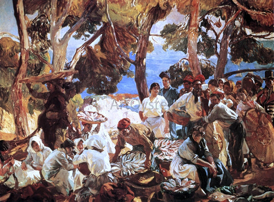 Joaquin Sorolla Y Bastida The Fish (Catalonia) - Canvas Print