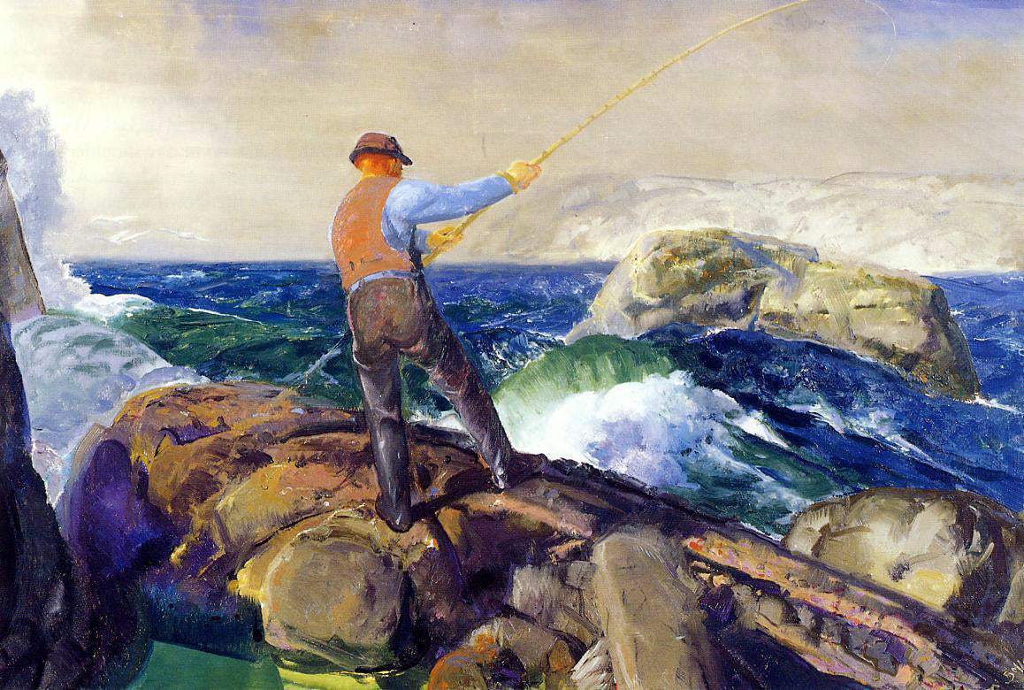 Paul Ritter The Fisherman - Canvas Print
